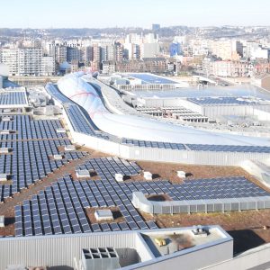 Du photovoltaïque pour  Médiacité à Liège